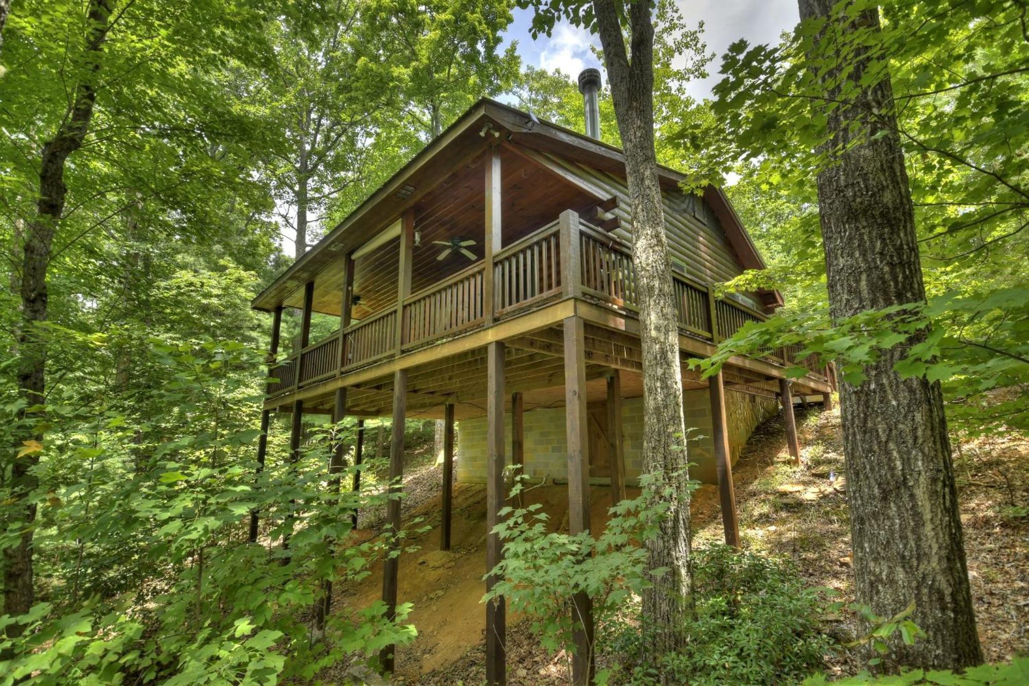 Bearfoot Ridge Wood-Burning Fireplace Cozy Hot Tub Serene Views Ellijay Exteriör bild